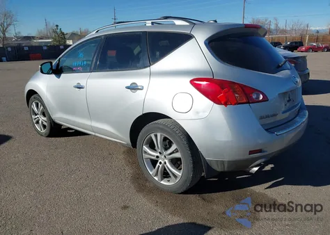2009 Nissan Murano Le z USA, uszkodzony, nr VIN JN8AZ18W89W112908
